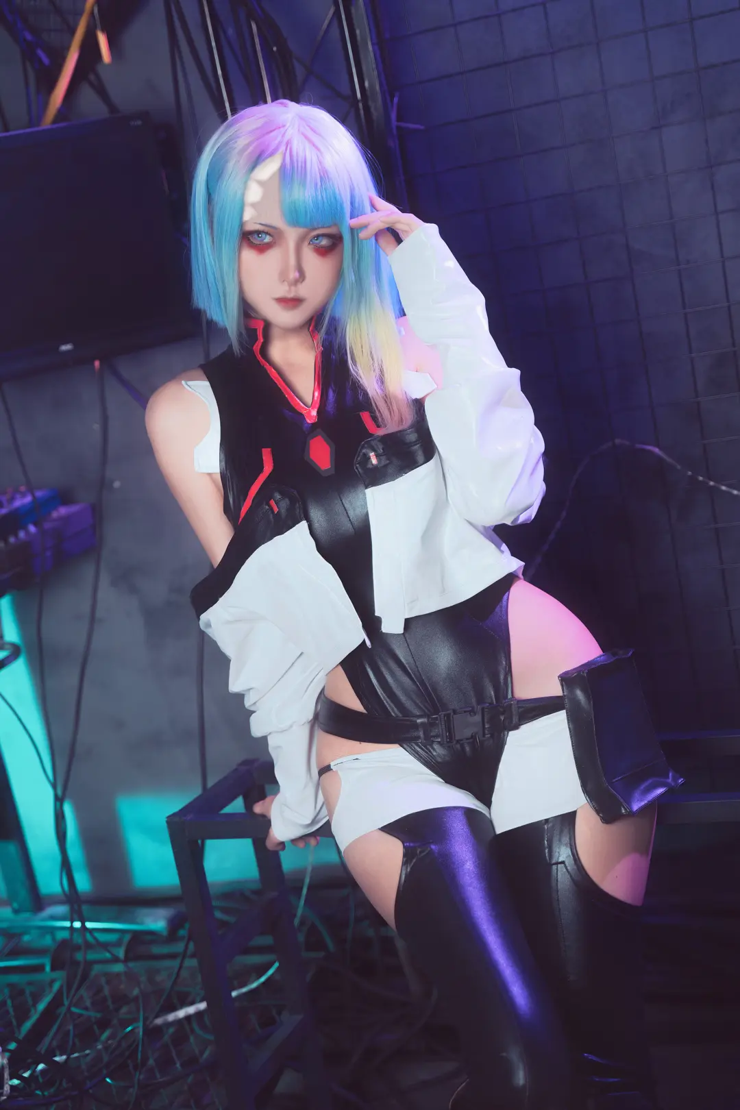 Seya_狮砸 NO.021 赛博朋克：边缘行者 Lucy NO.0000
