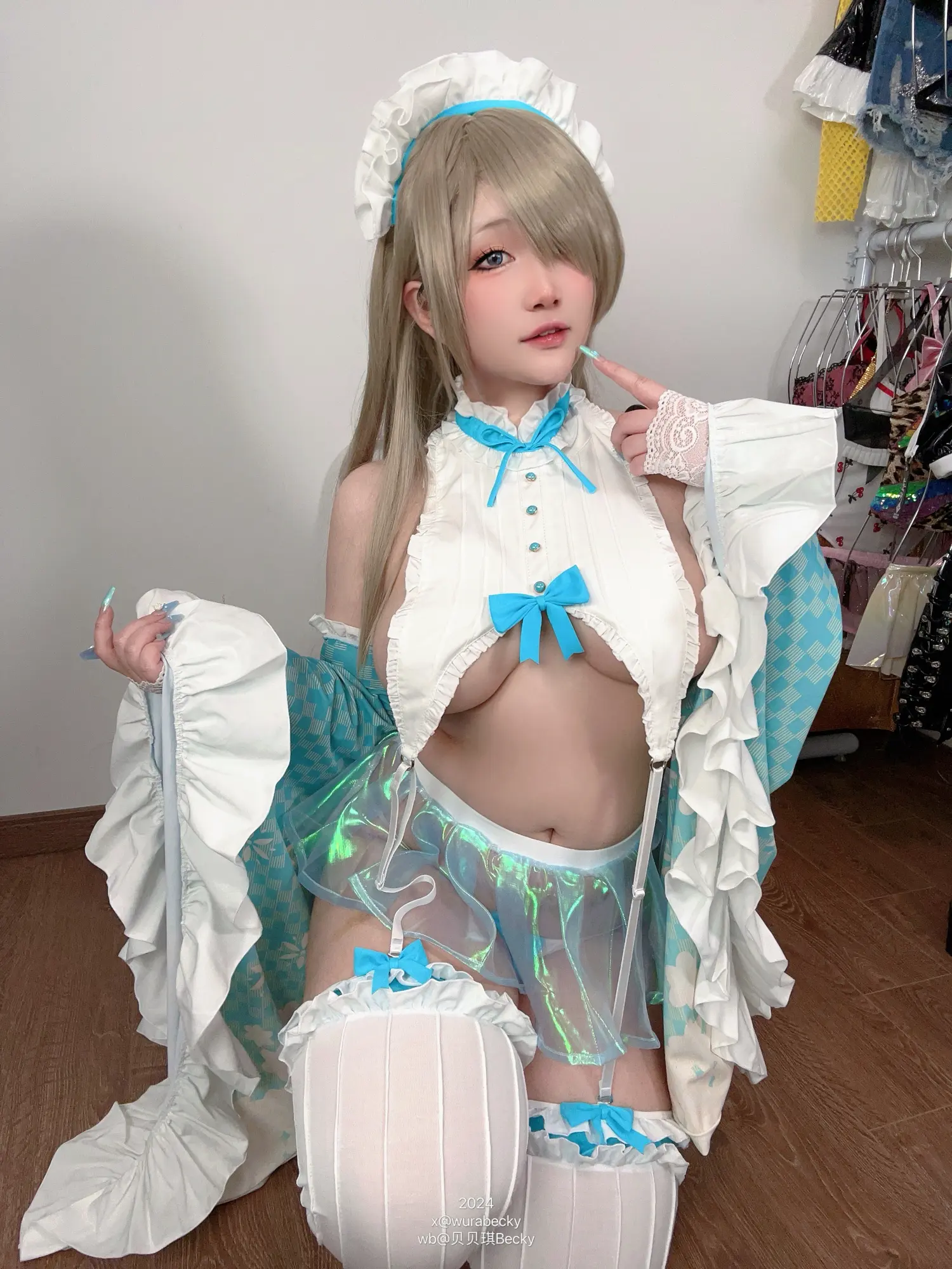 贝贝琪Becky NO.008 明日奈同人 NO.0000