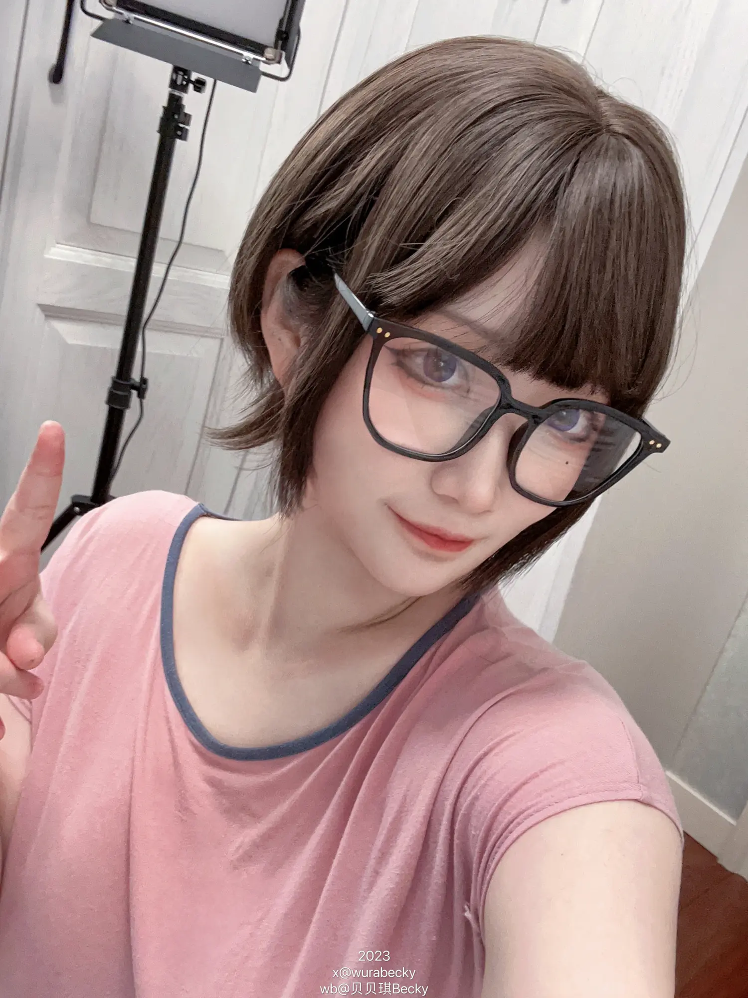 贝贝琪Becky NO.022 眼镜姐姐 NO.0000