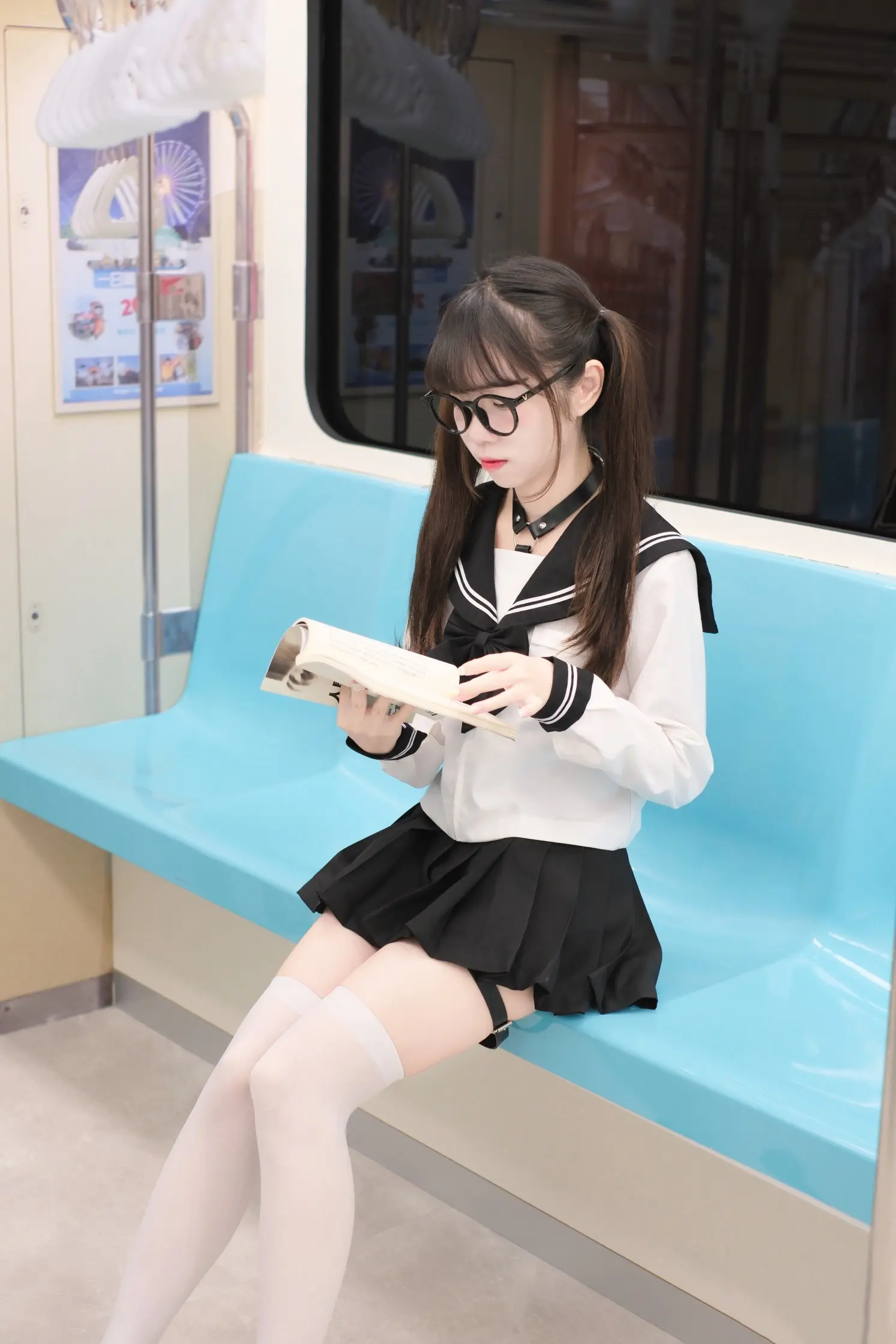 可可小白兔 NO.008 電車上の女高中生 NO.0000