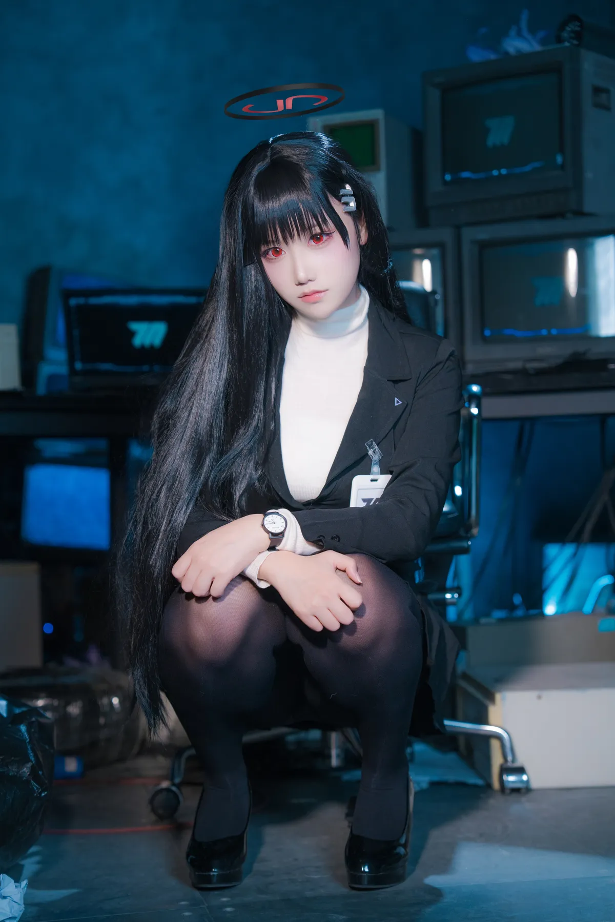 lunana NO.028 蔚蓝档案 调月莉央 NO.0000