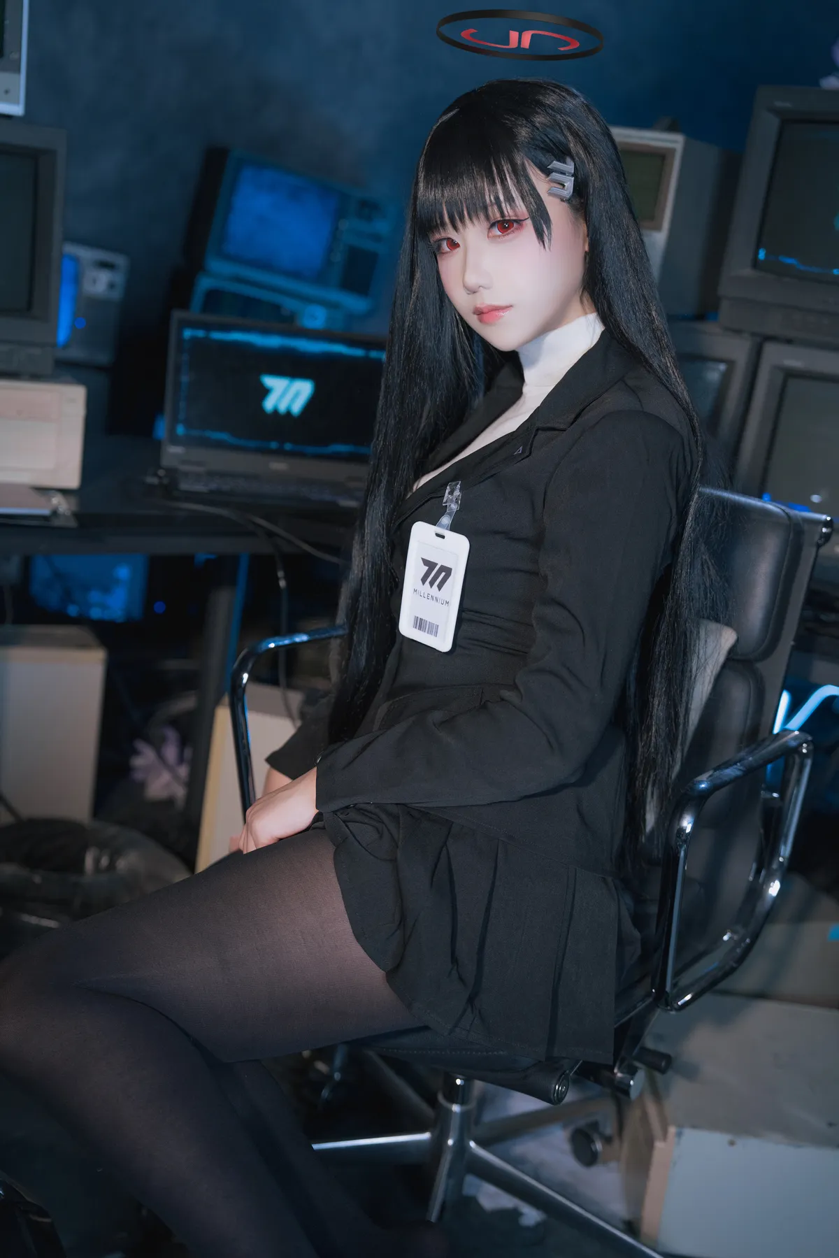lunana NO.028 蔚蓝档案 调月莉央 NO.0000