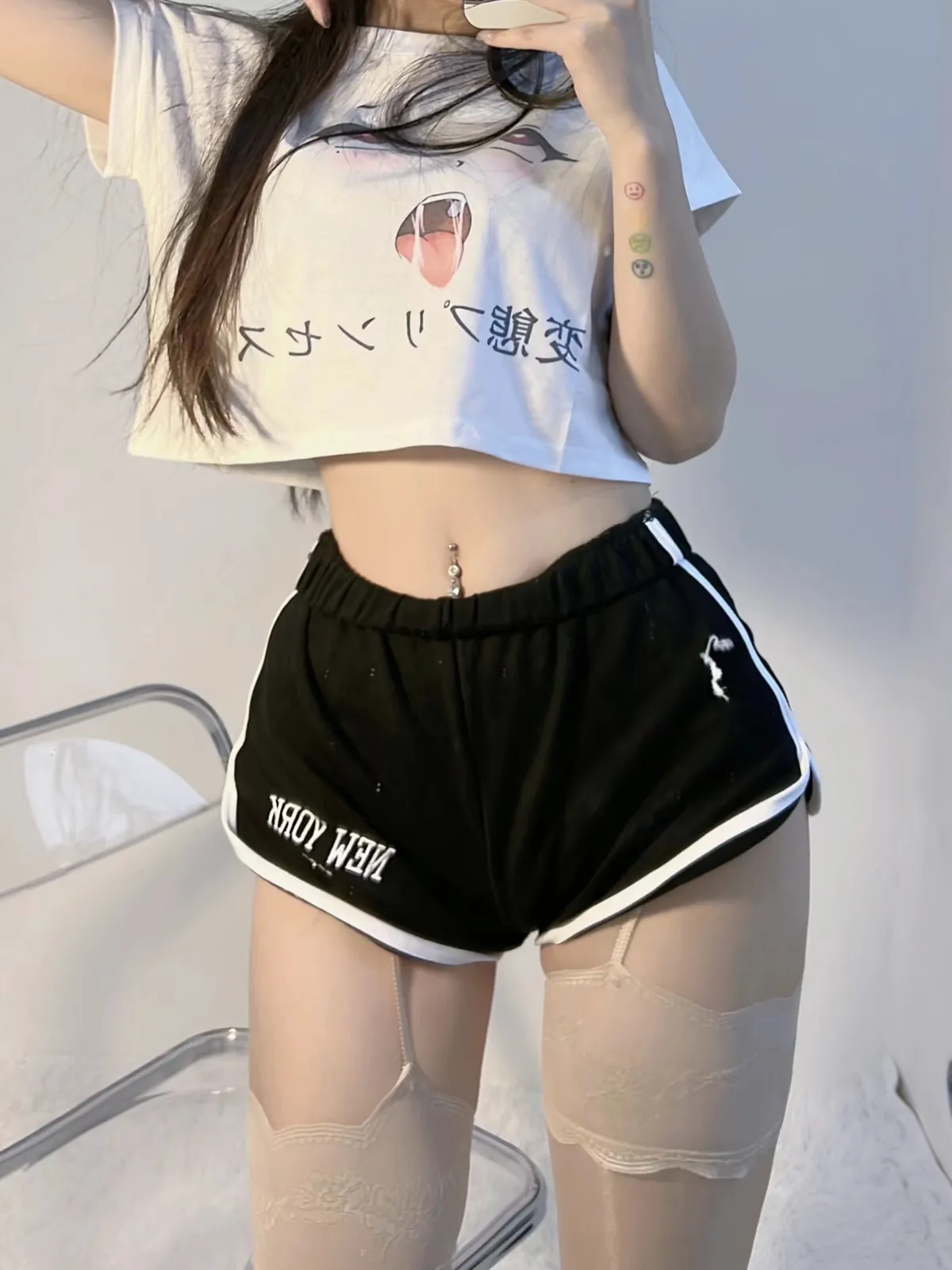陈佩奇yyy NO.026 白色吊带丝 NO.0000