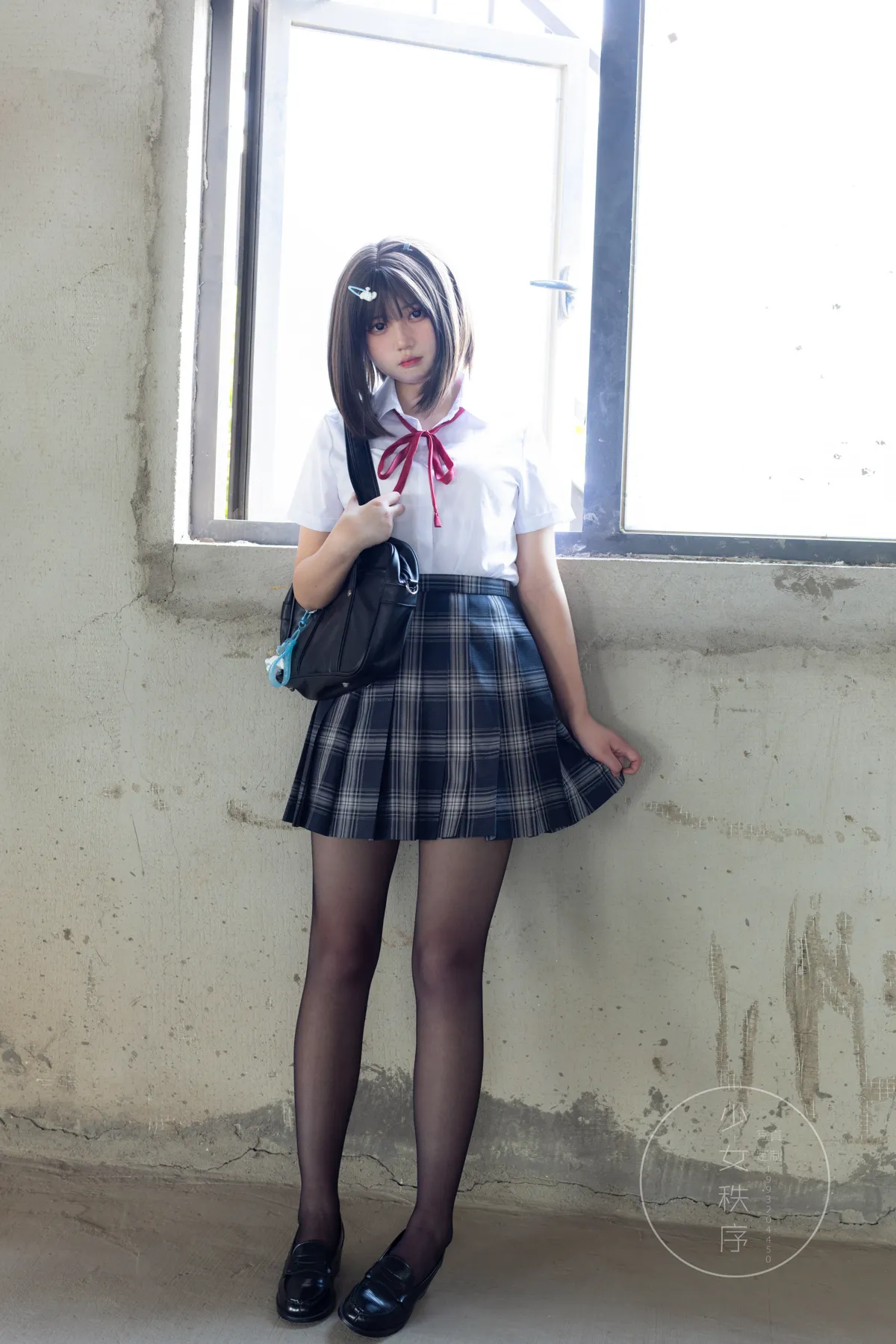 少女秩序 NO.015 gr04L 黑丝jk NO.0000
