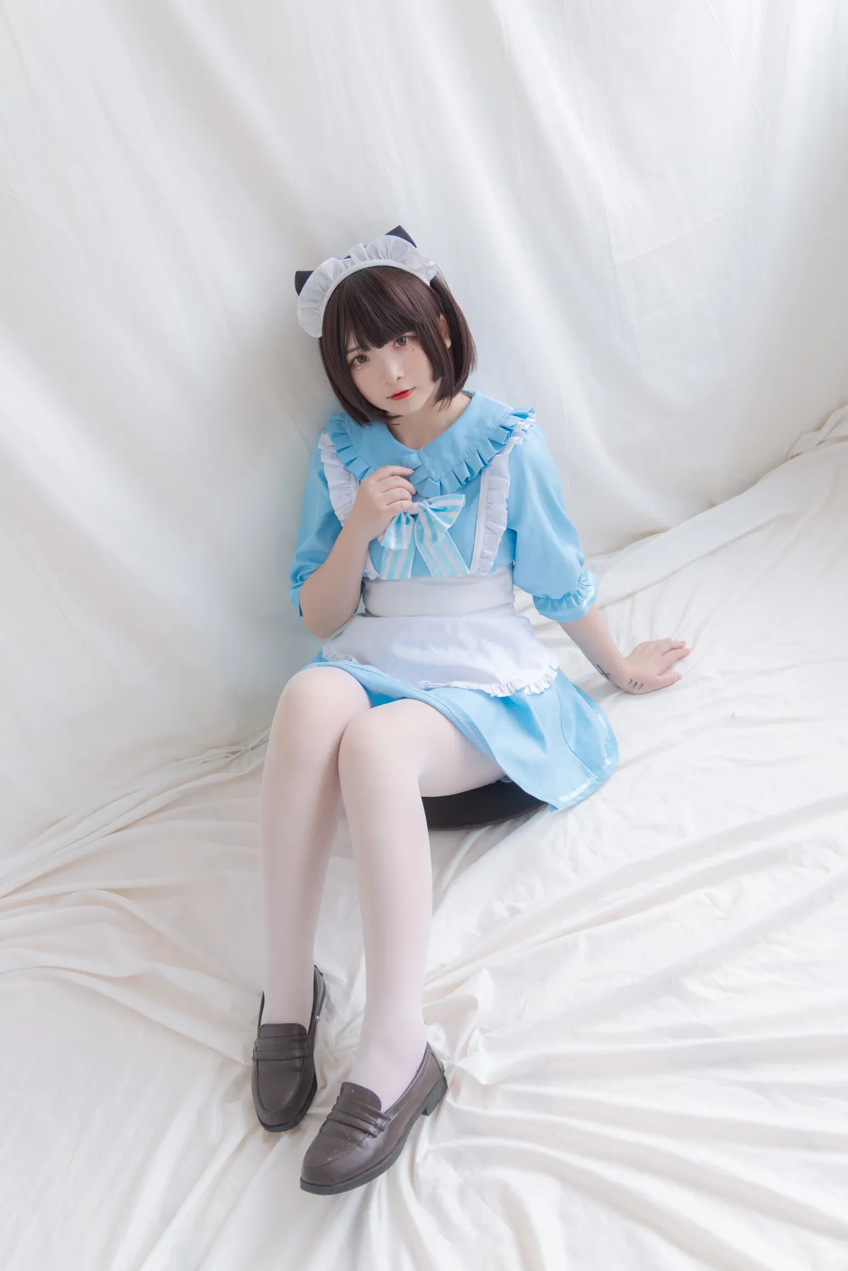 少女秩序 NO.034 蓝白女仆 NO.0000