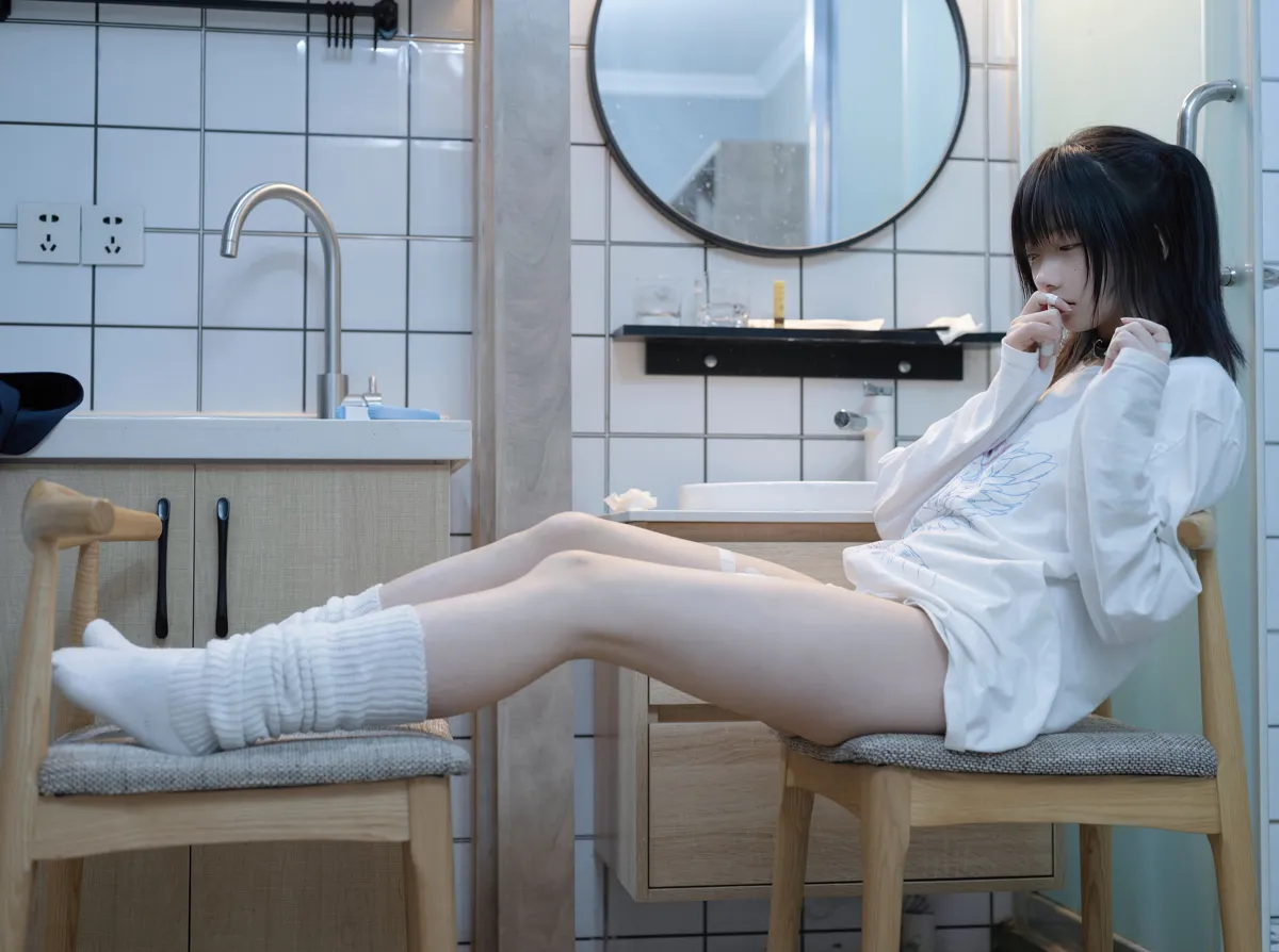 少女秩序 NO.048 千澄新作 – 宽松袜少女 NO.0000