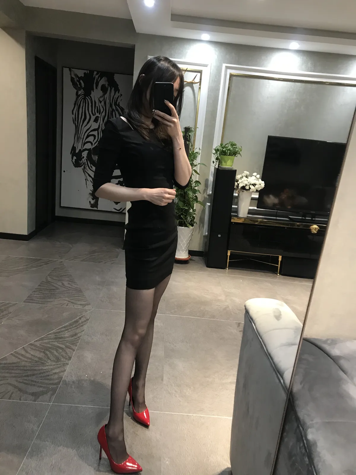 美少妇麋鹿 NO.017 黑色丝情 NO.0000