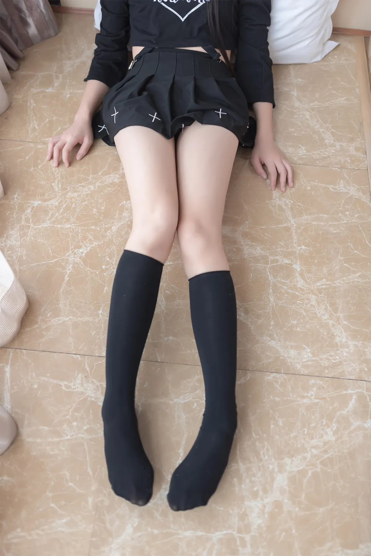 桥本有奈 NO.024 黑色小腿袜 NO.0000