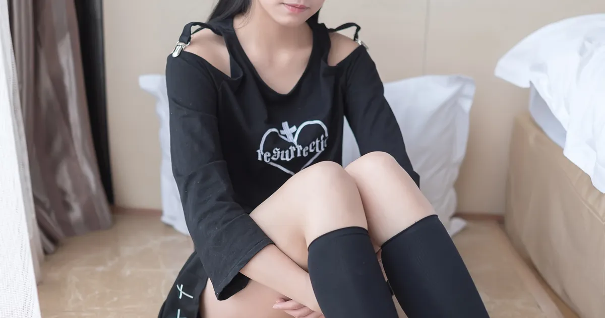 桥本有奈 NO.024 黑色小腿袜 NO.0000