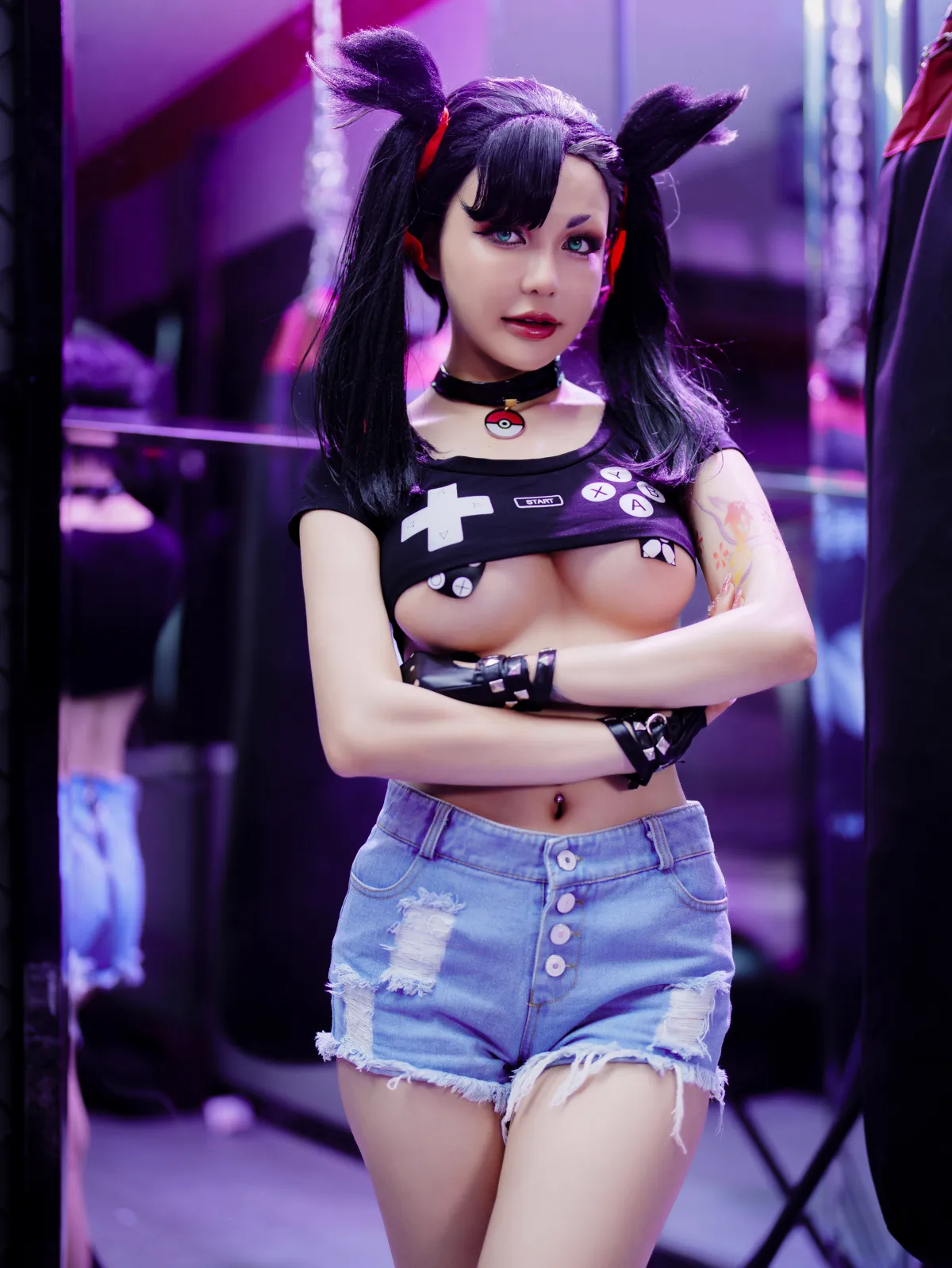 Joyce Lin2x NO.030 玛俐 游戏按钮装 NO.0000