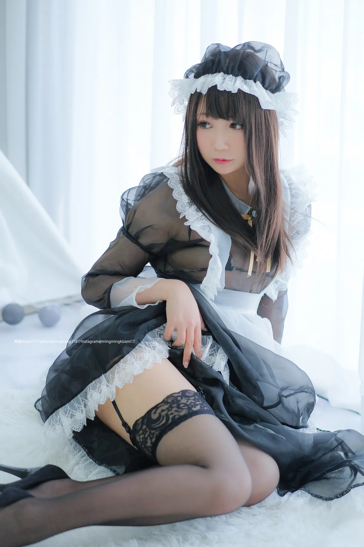 铭铭Kizami NO.015 透明メイド服 写真 NO.0000