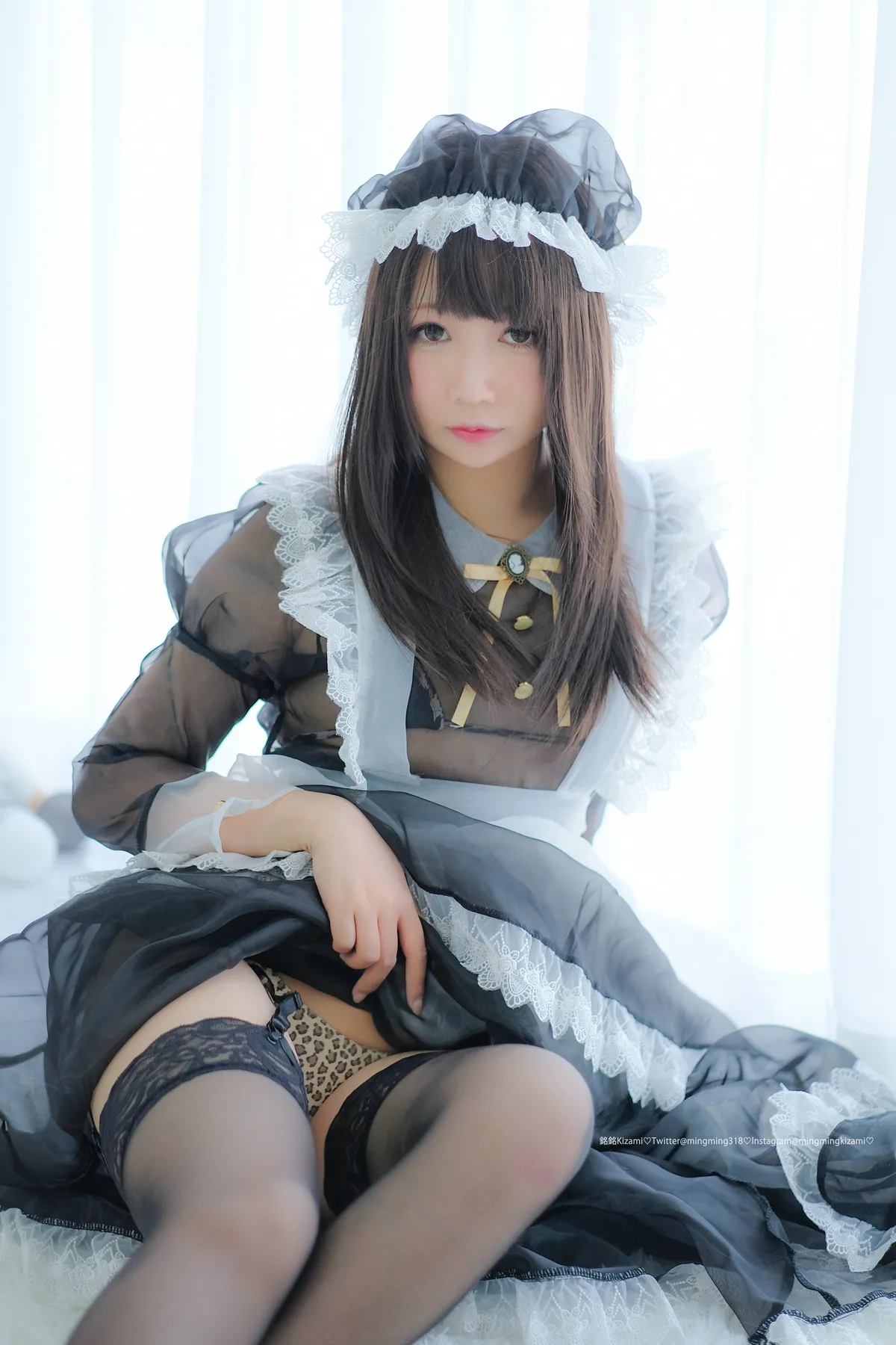 铭铭Kizami NO.015 透明メイド服 写真 NO.0000