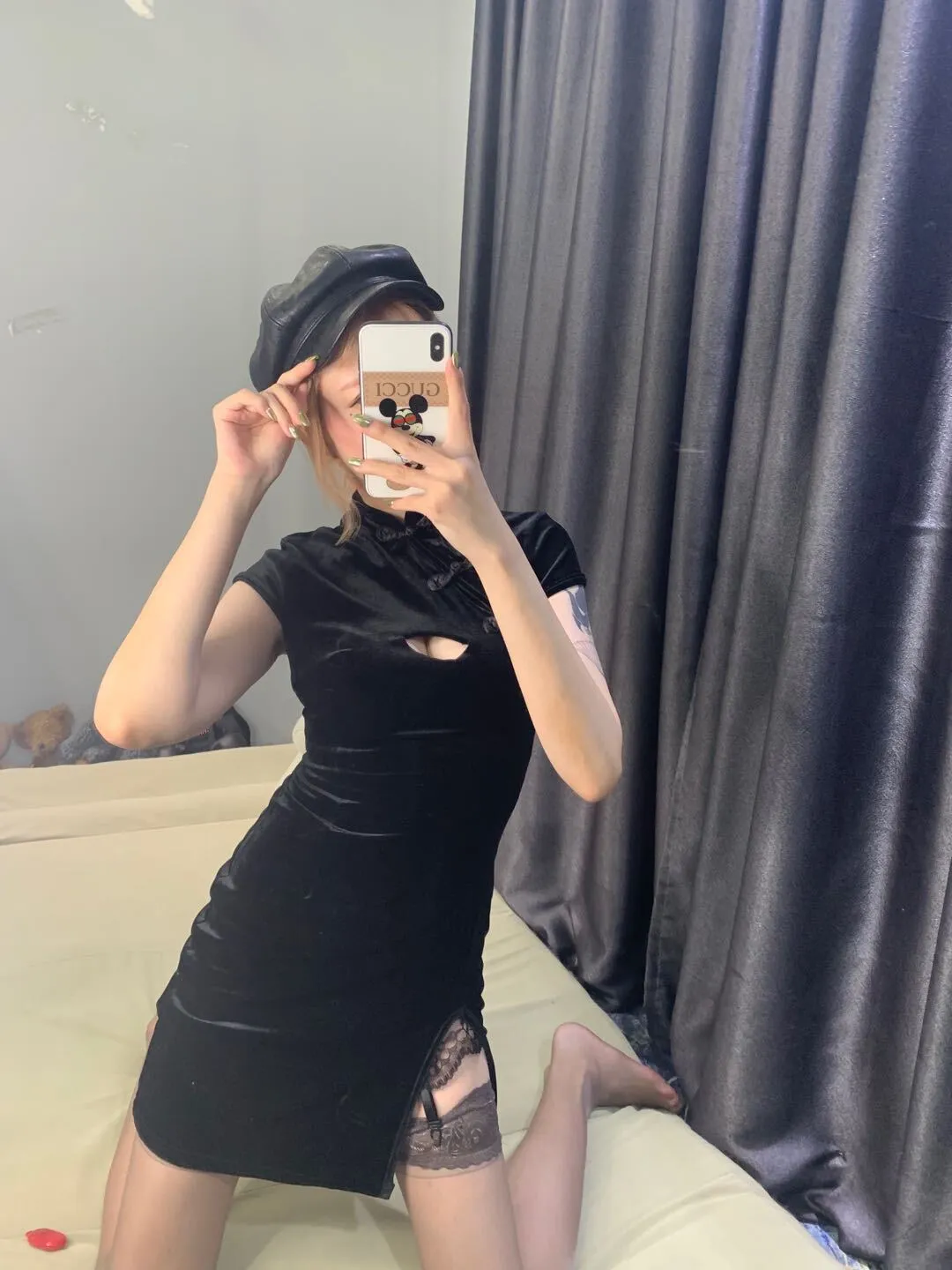 杨大乐乐很靠谱 NO.004 黑丝旗袍 NO.0000