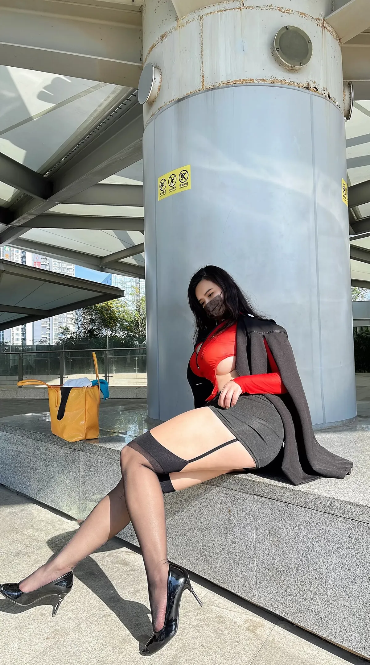 水蜜桃米米 NO.014 吊带黑丝 NO.0000