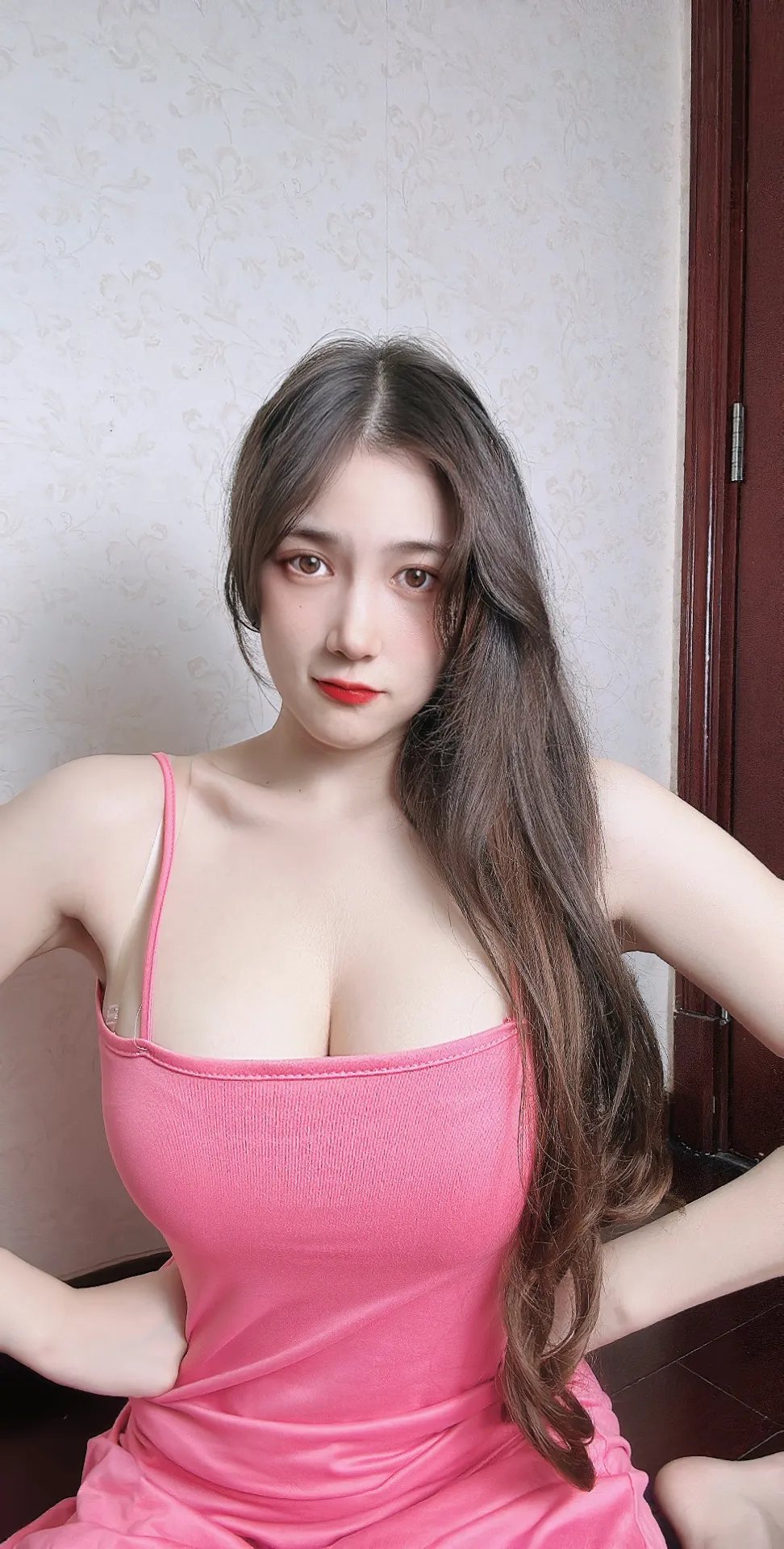 可可西yyy NO.016 粉红吊带裙 NO.0000