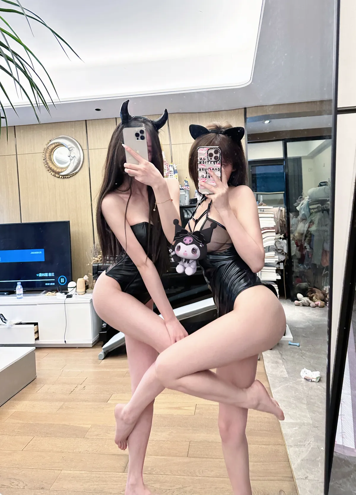 奔跑的晶骡 NO.026 黑色姐妹花 NO.0000