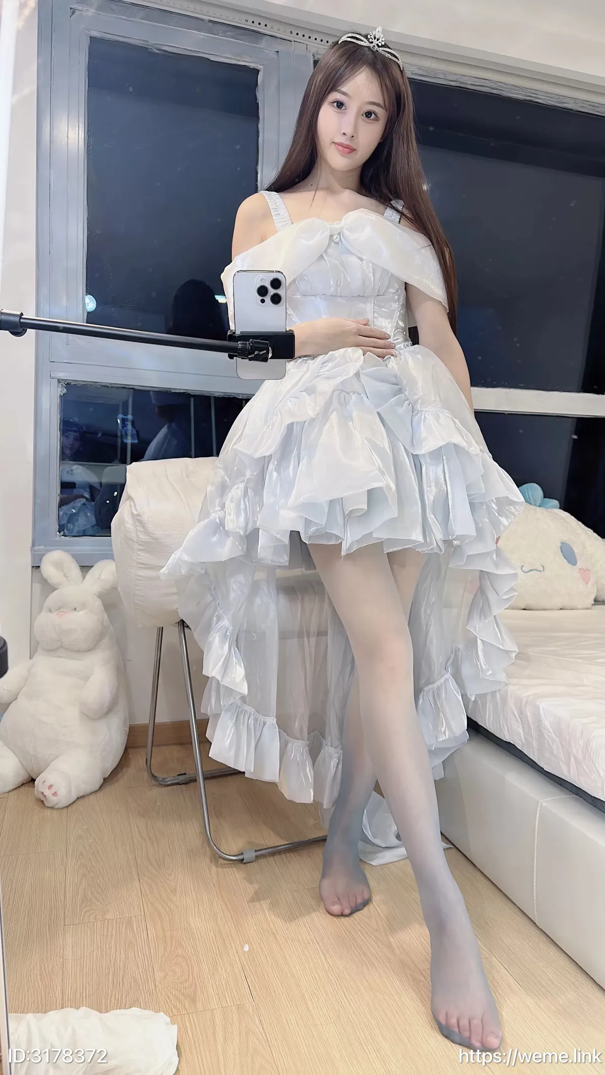 小萌子 NO.015 渐变蓝丝袜 NO.0000
