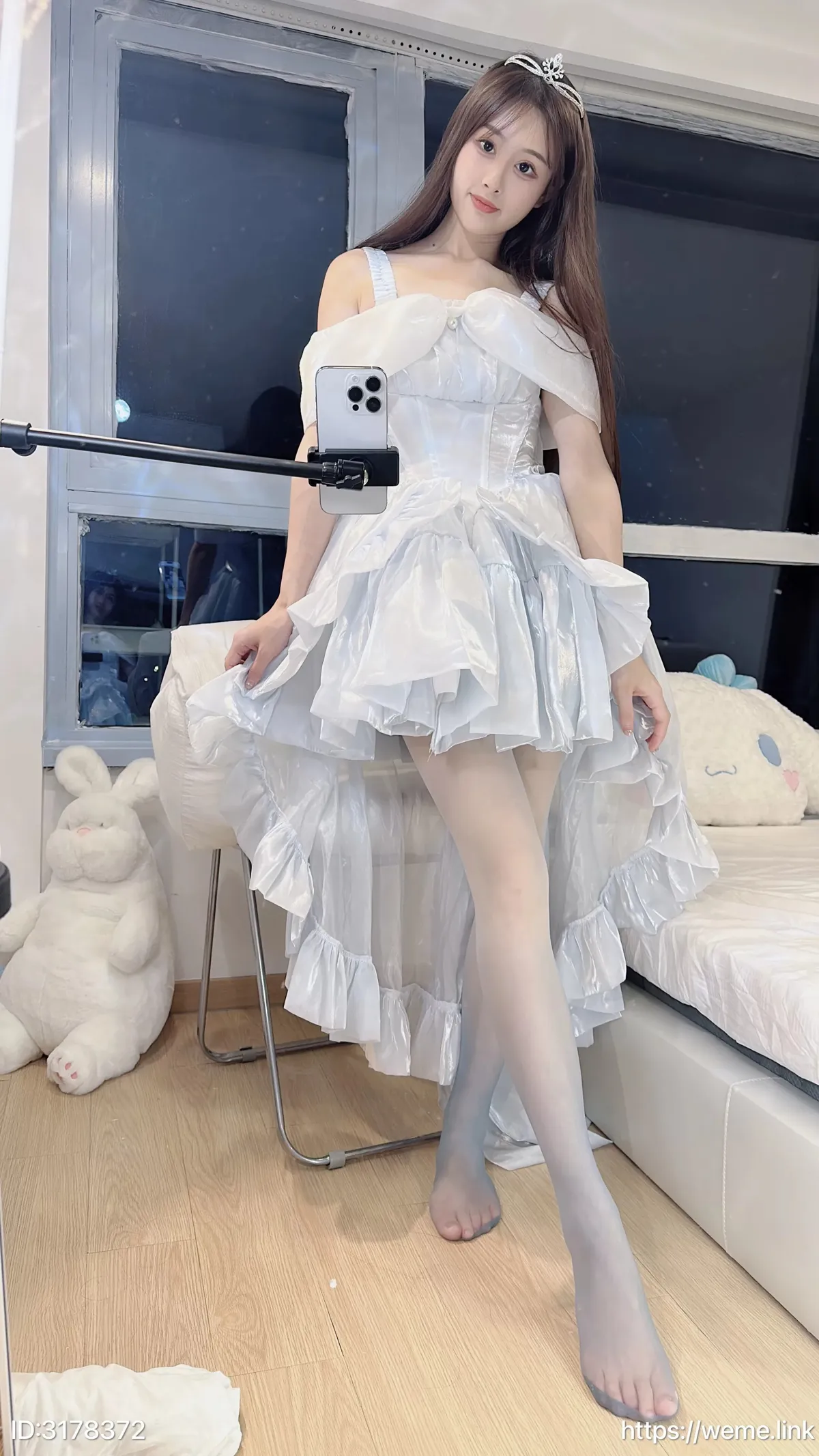 小萌子 NO.015 渐变蓝丝袜 NO.0000
