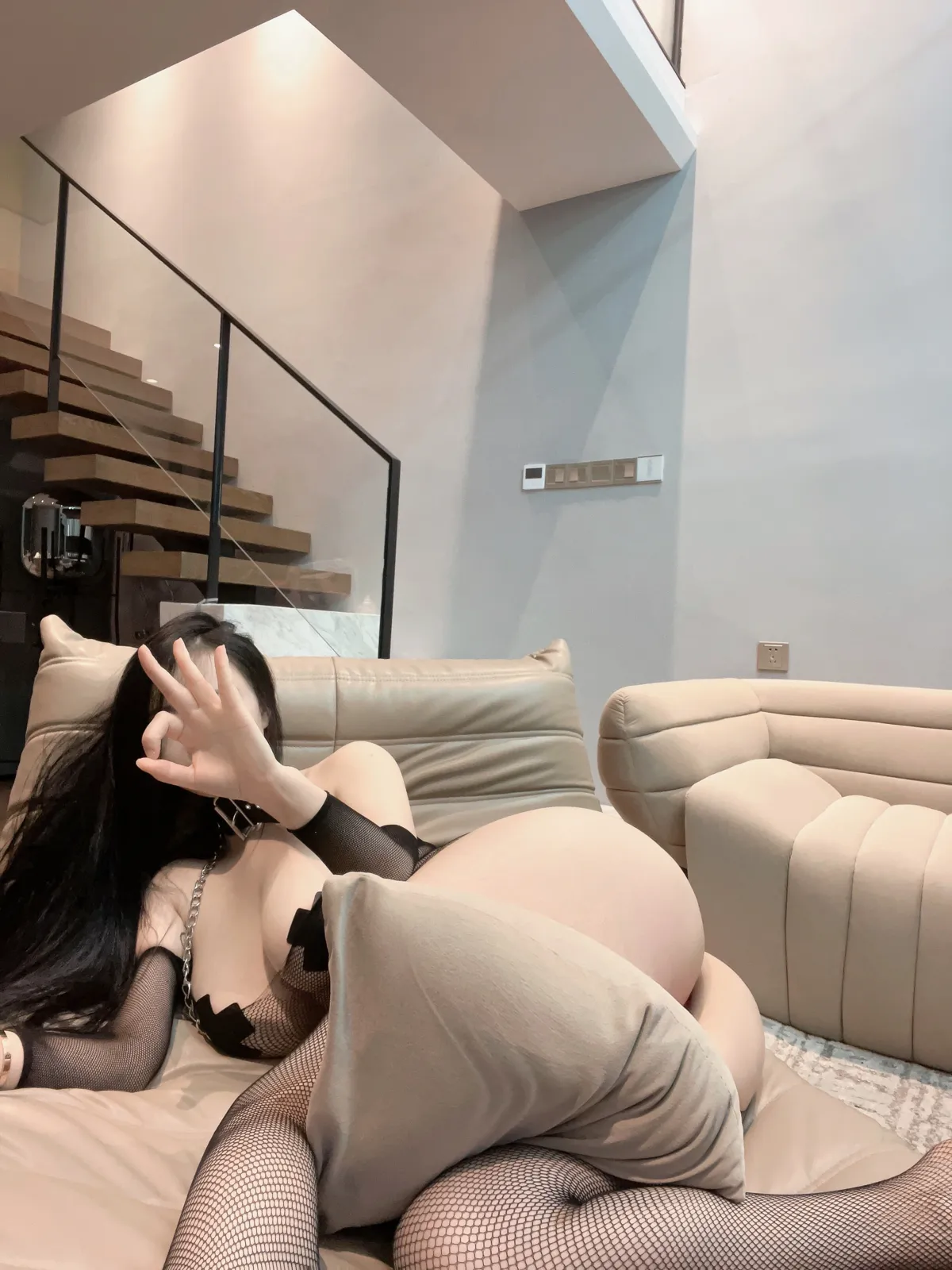 左公子 NO.035 网洞连体黑丝大辟谷 NO.0000