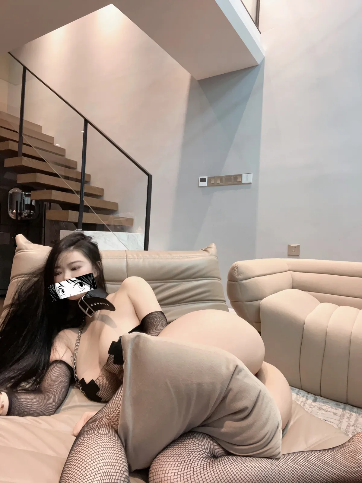 左公子 NO.035 网洞连体黑丝大辟谷 NO.0000
