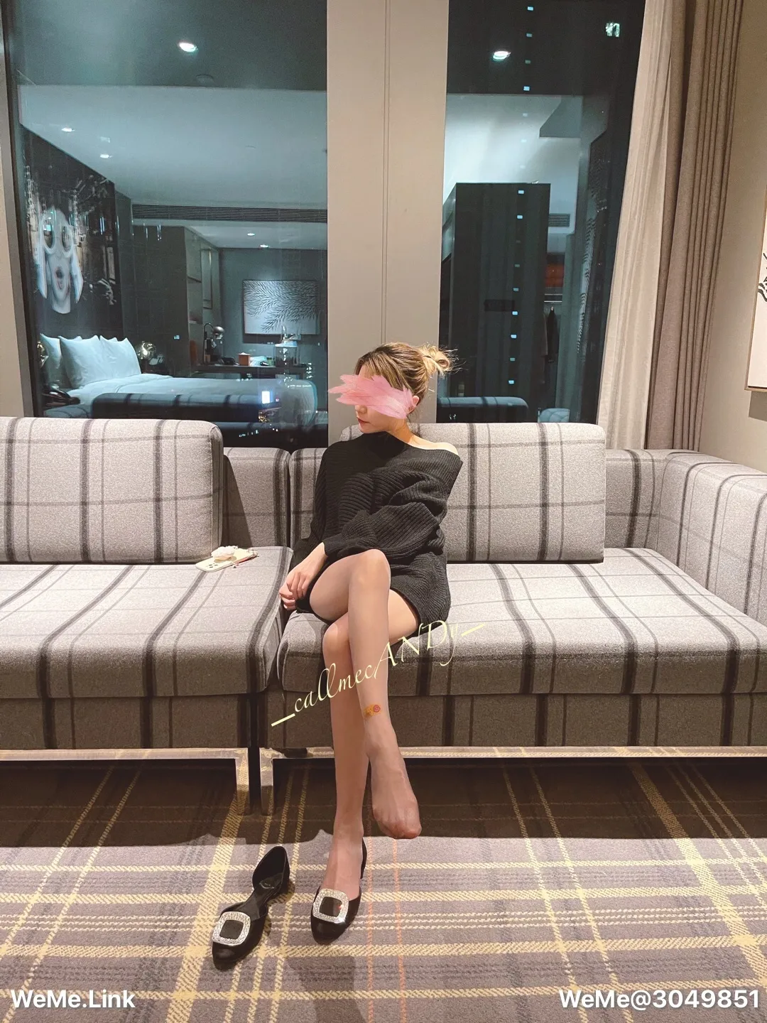 Callmecandy NO.013 黑色性感美腿玉足 NO.0000