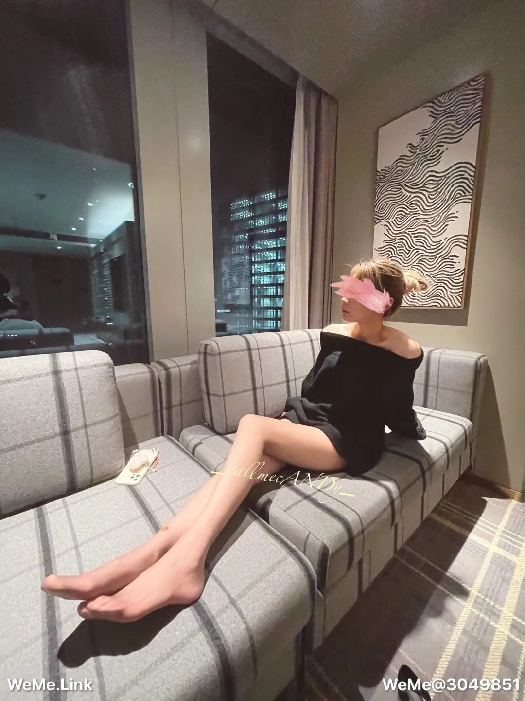 Callmecandy NO.013 黑色性感美腿玉足 NO.0000
