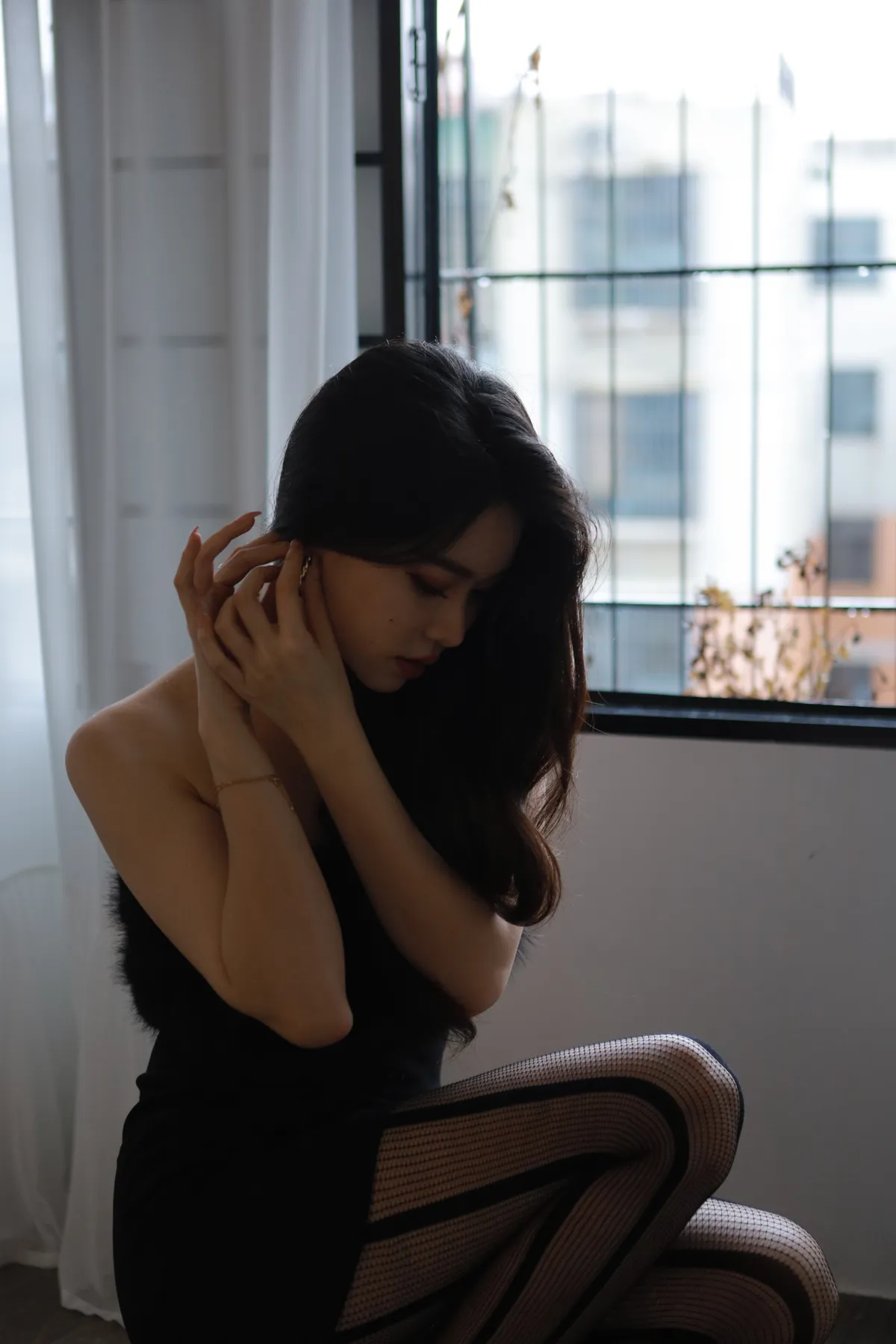 Sia不吃鱼 NO.007 虾线黑丝 NO.0000