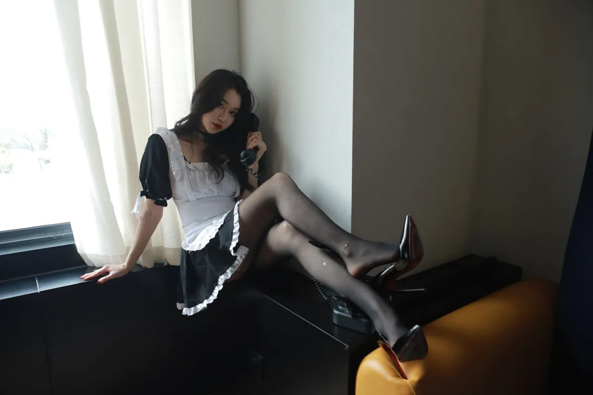 Sia不吃鱼 NO.017 俏皮大奶女仆系列 NO.0000