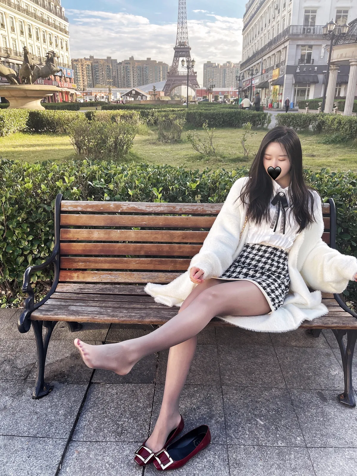 软妹小九九 NO.003 灰丝户外 NO.0000