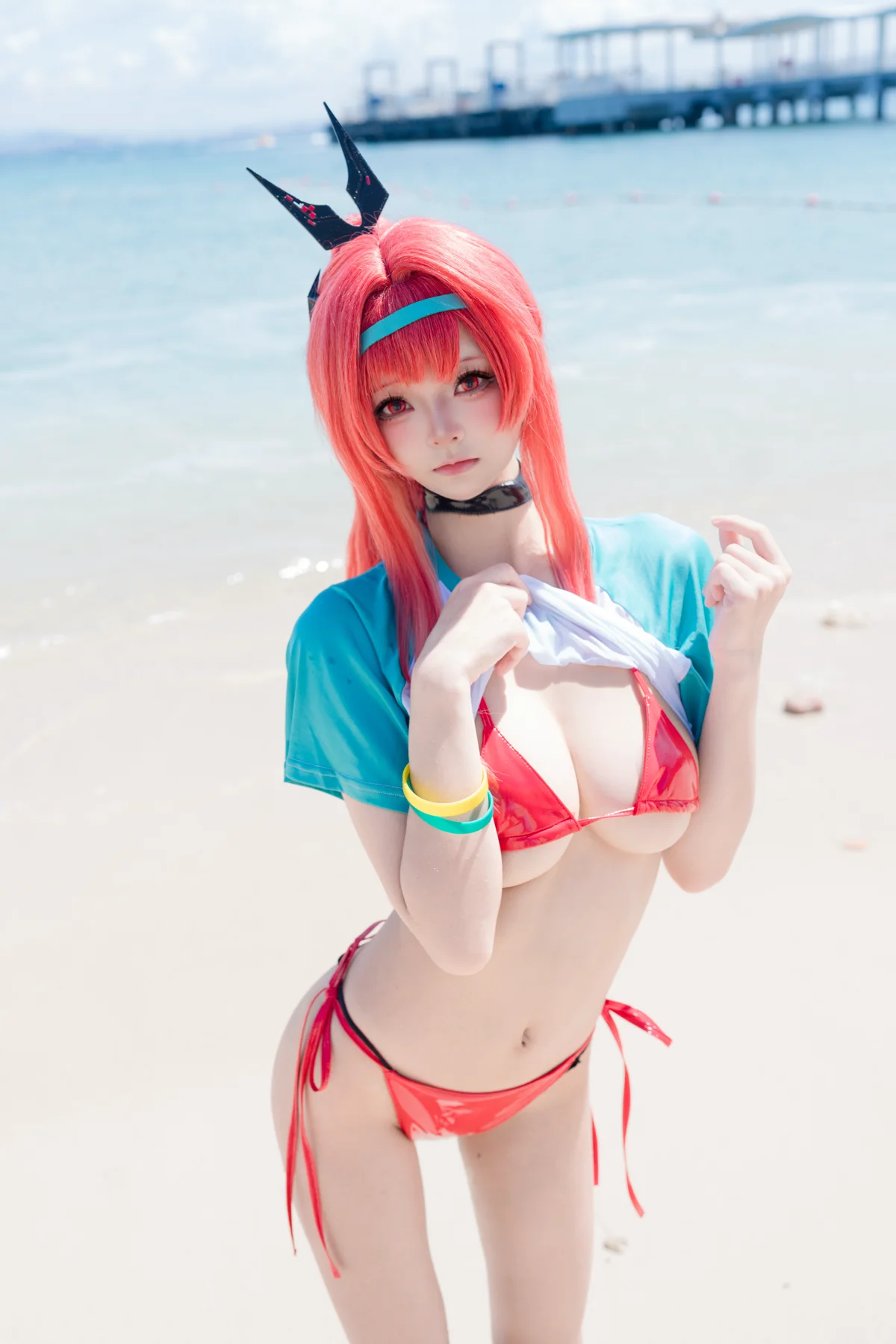 九柒喵 NO.035 Nikke 拉毗泳装 NO.0000