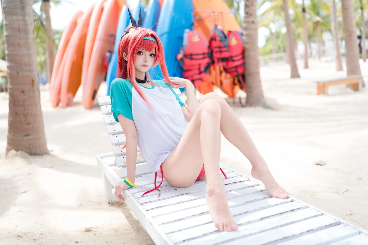 九柒喵 NO.035 Nikke 拉毗泳装 NO.0000