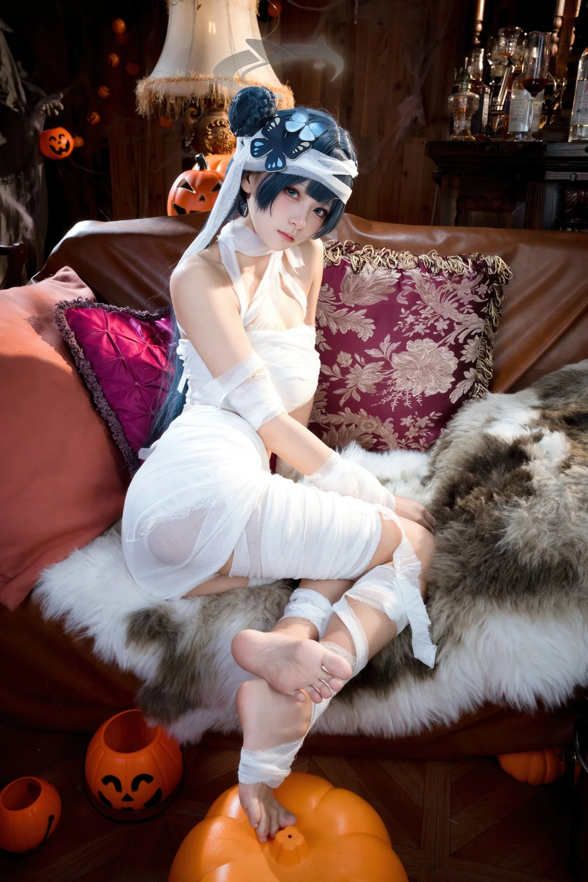 九柒喵 NO.044 好美+加妃咲万圣节-团子研究社