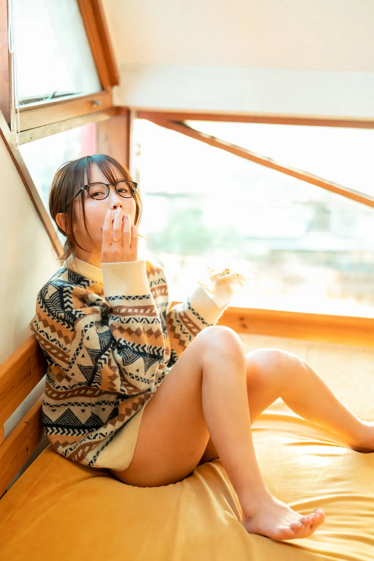 育美 NO.006_008 温暖针织挑逗 NO.0000
