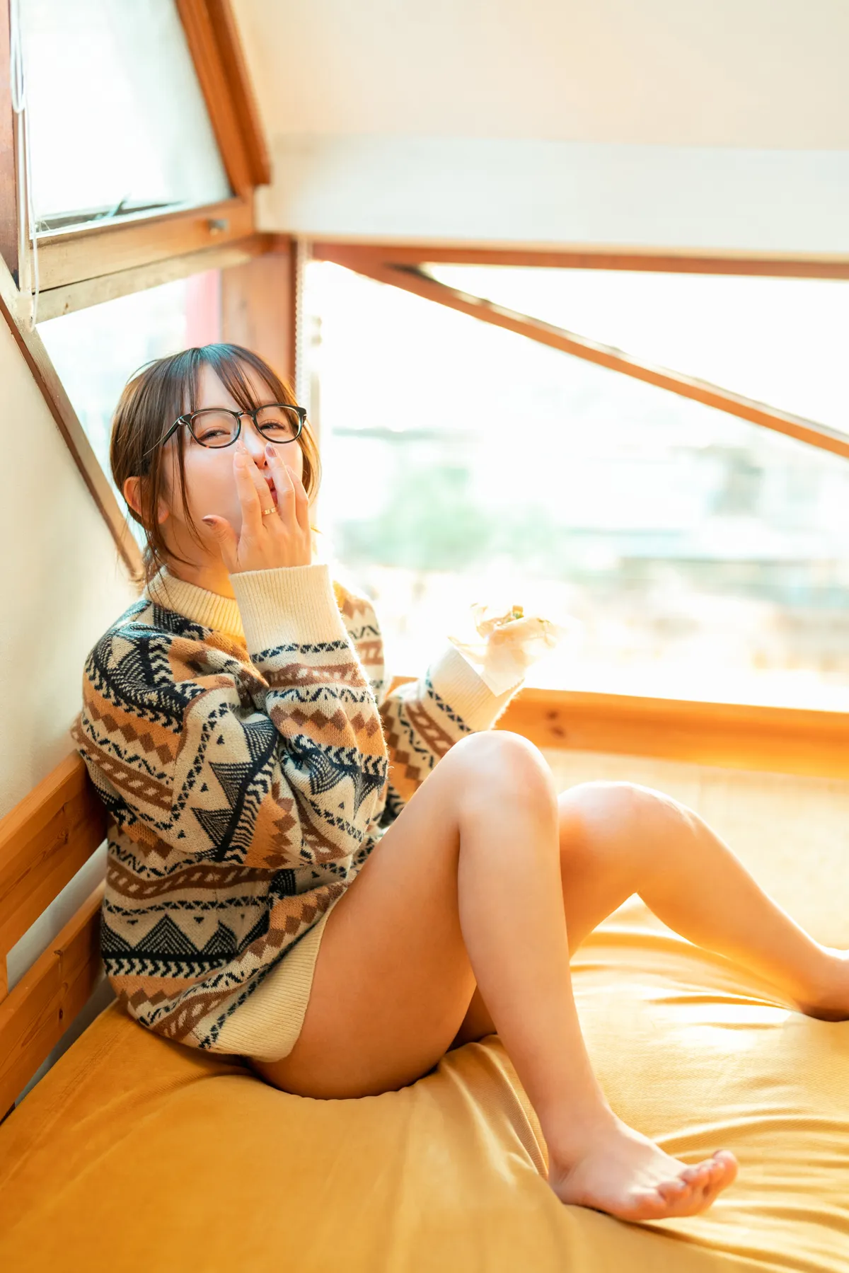 育美 NO.006_008 温暖针织挑逗 NO.0000