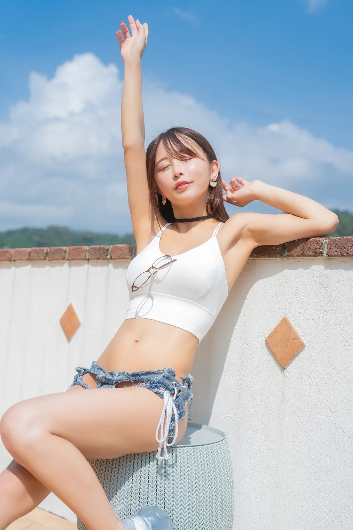 育美 NO.012_011 破洞牛仔裤 NO.0000