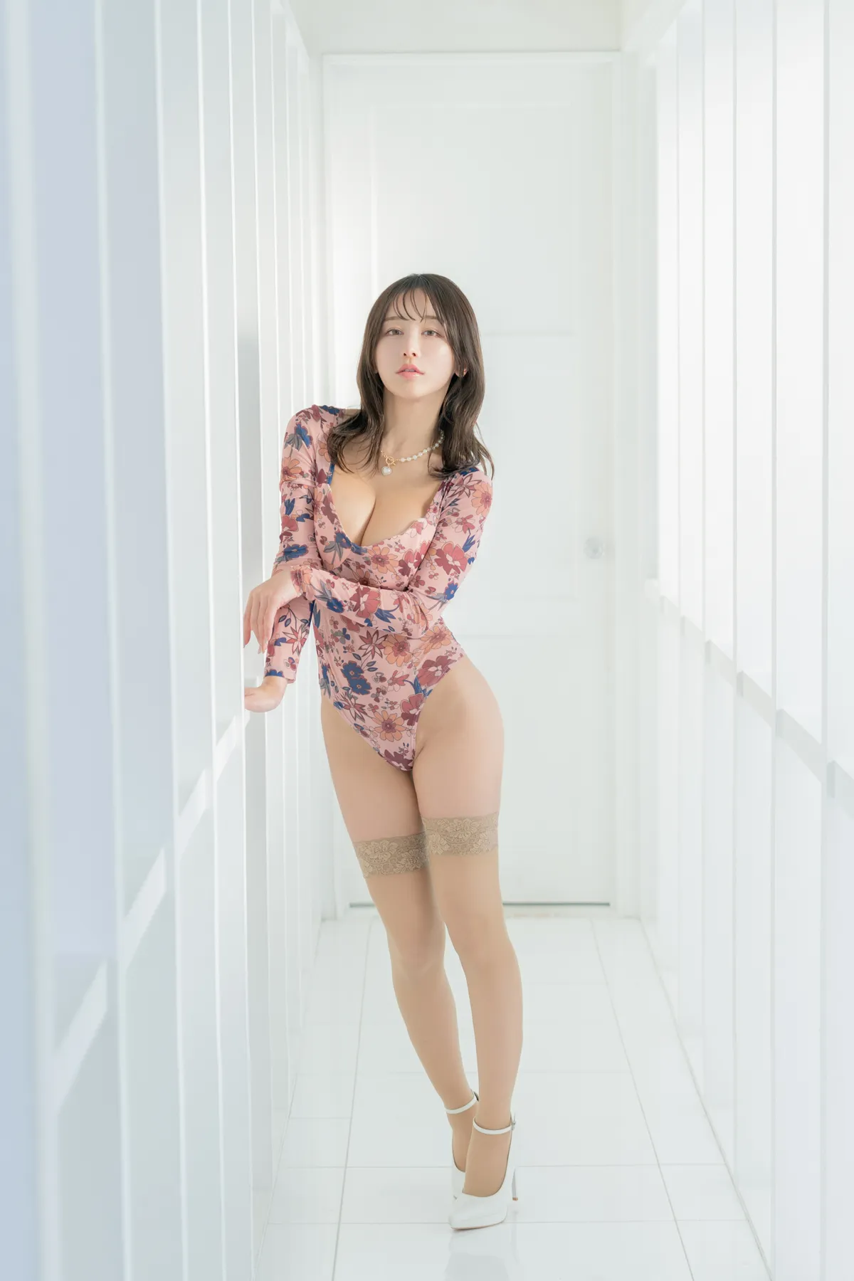 育美 NO.017_005 Flowery Leotard NO.0000