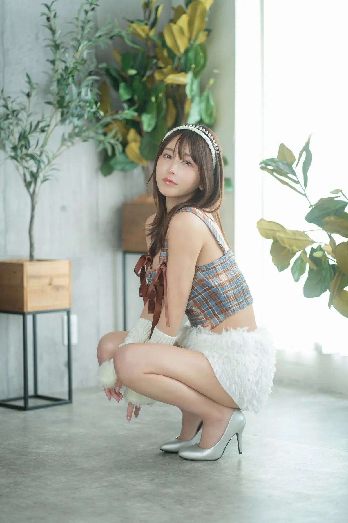 育美 NO.030_010 这件格子上衣可爱吗？？ NO.0000