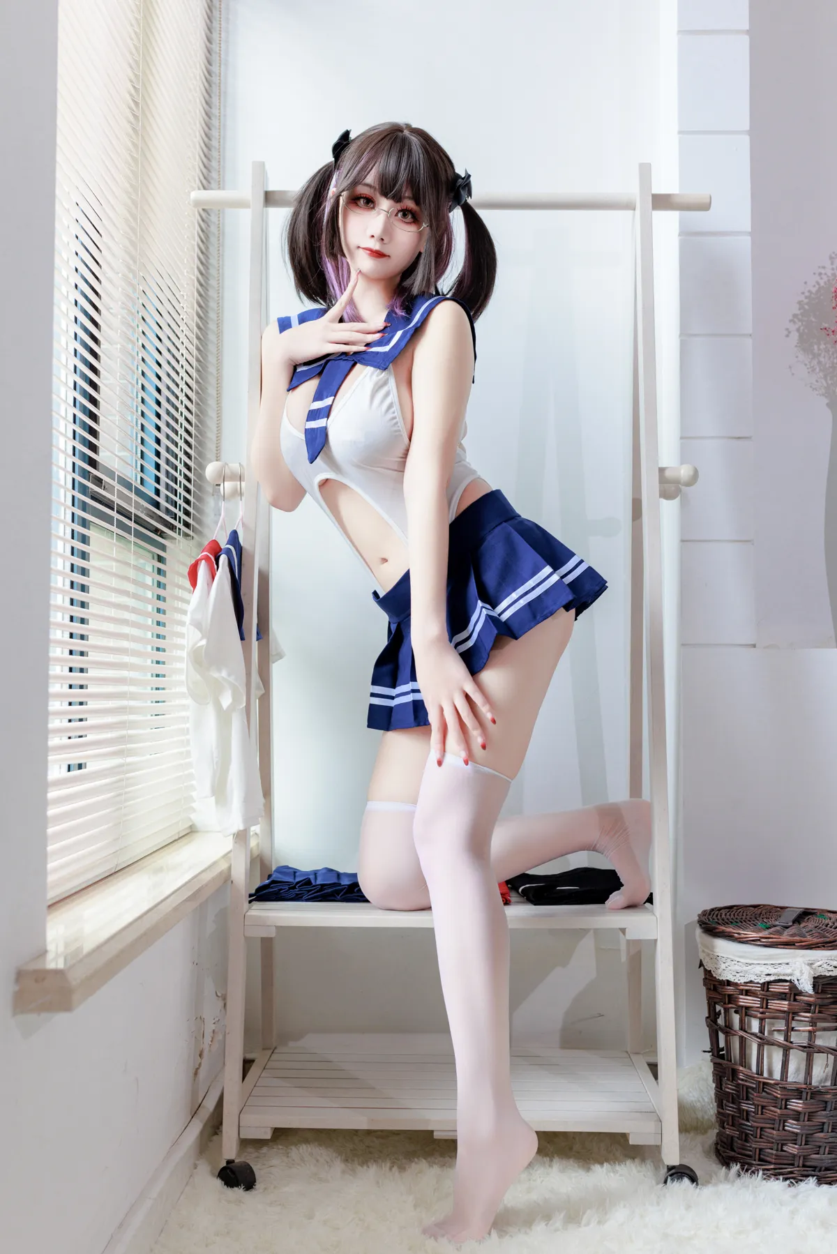 阿雪雪 NO.002 连体水手服95P NO.0000