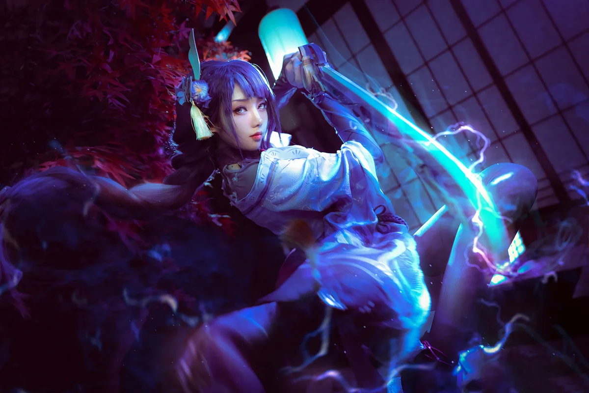 走路摇 NO.009 雷电将军 NO.0000